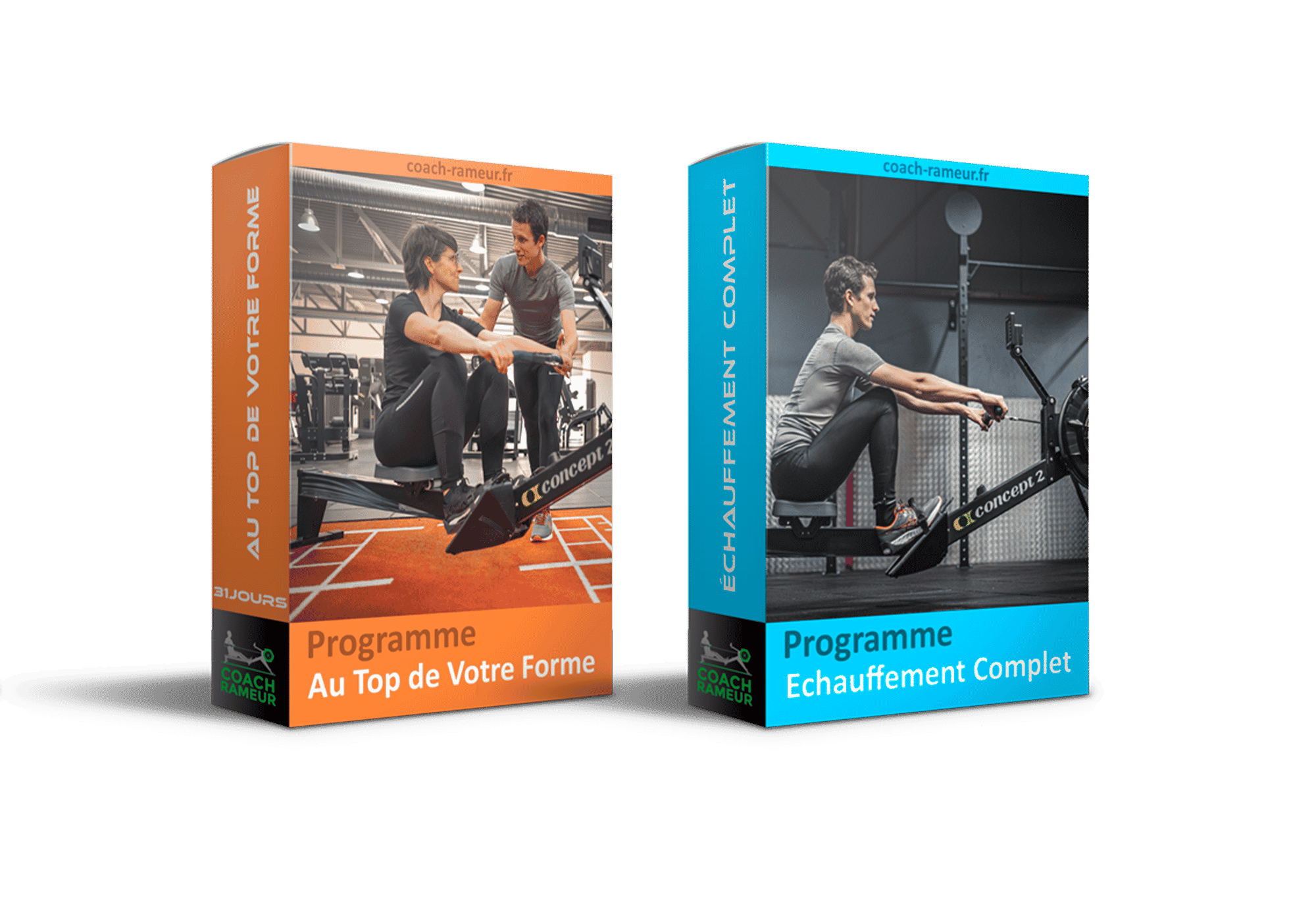pack4 Programme Rameur - Corps fin et tonique
