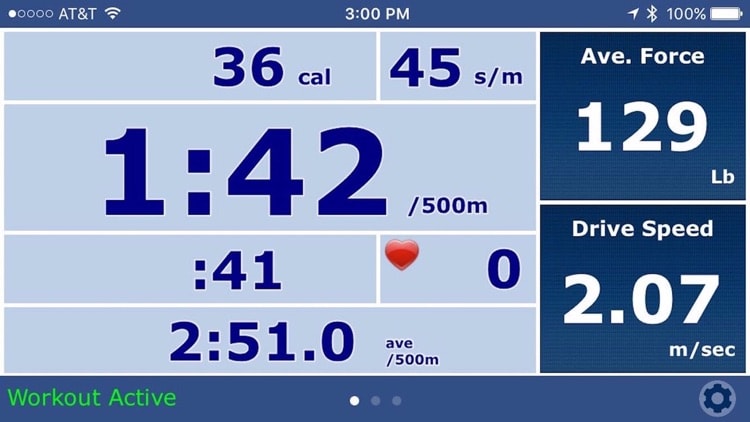 ergdata-screen bon geste rameur - tirage poignee