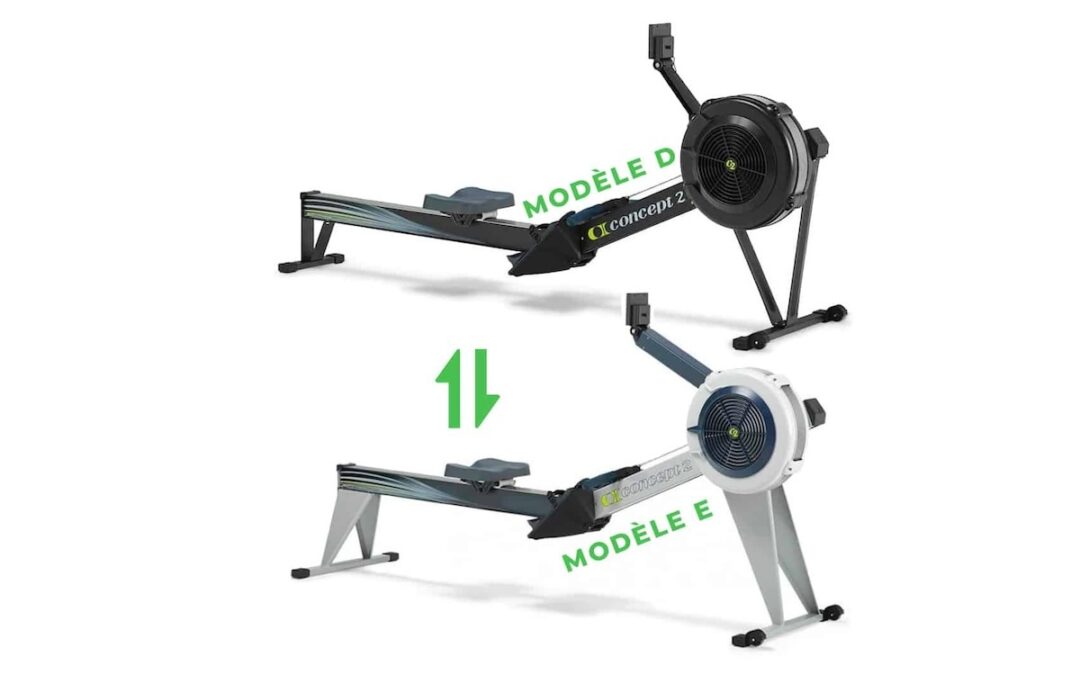 Différences entre RowErg Concept 2 Modèle E ou D