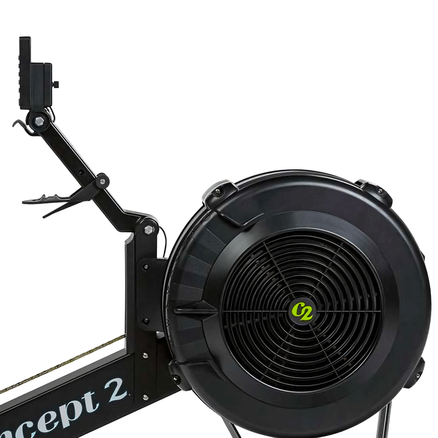 Concept2-resistance-air-transparent bon geste rameur - tirage poignee