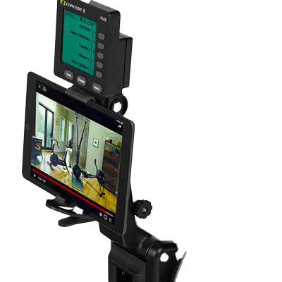 concept2-support-smartphone-tablette-illustration bon geste rameur - tirage poignee