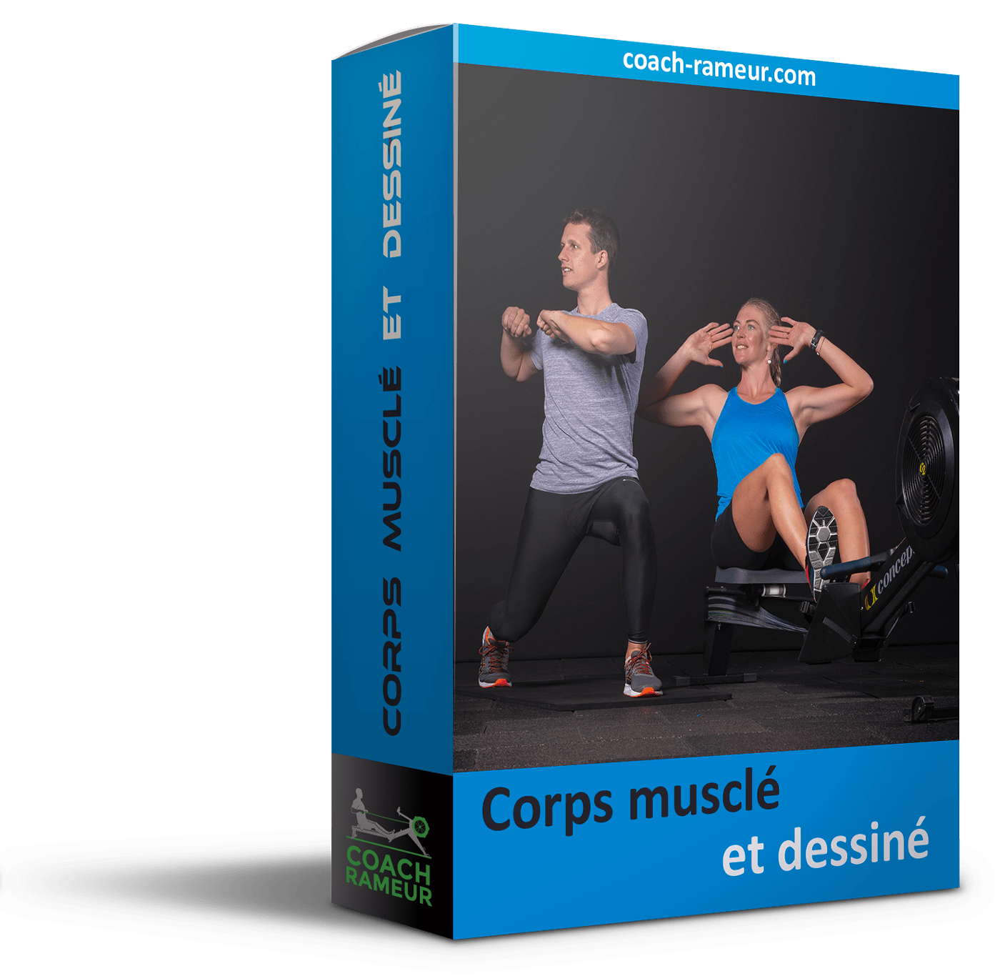 Box-Corps-muscle-et-dessine Programme-débutant-rameur