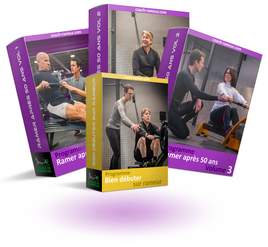 BOX-PACK-RA50A+Bien-debuter Programme bruleur de graisse rameur pour maigrir