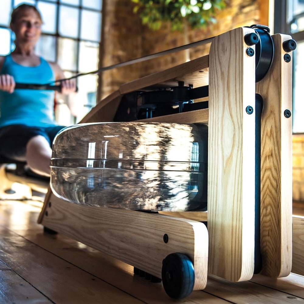 waterrower-resistance-eau bon geste rameur - tirage poignee